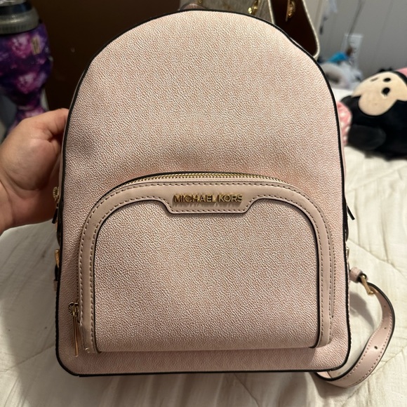 Michael Kors, pink backpack used once main image 5